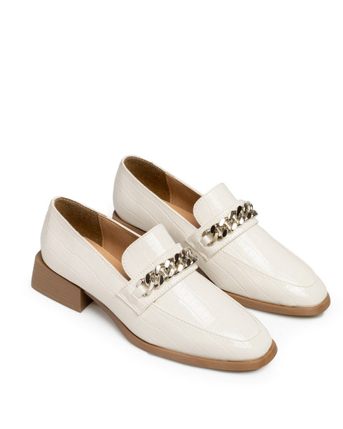 Mocasín Latte Con Eslabones 27205